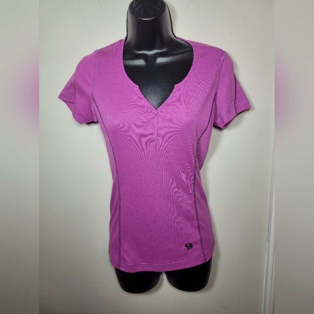 Mountain Hardwear Short Sleeve Purple Tee sz S